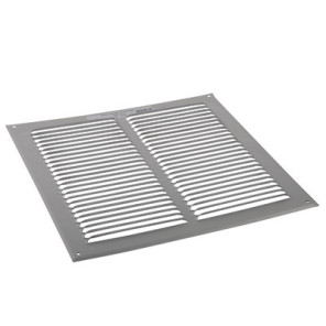 Grille de ventilation aluminium brut 300x300- ANJOS - 6808
