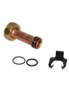 Tubulure pompe/échangeur inférieur- SAUNIER DUVAL - 0020018459