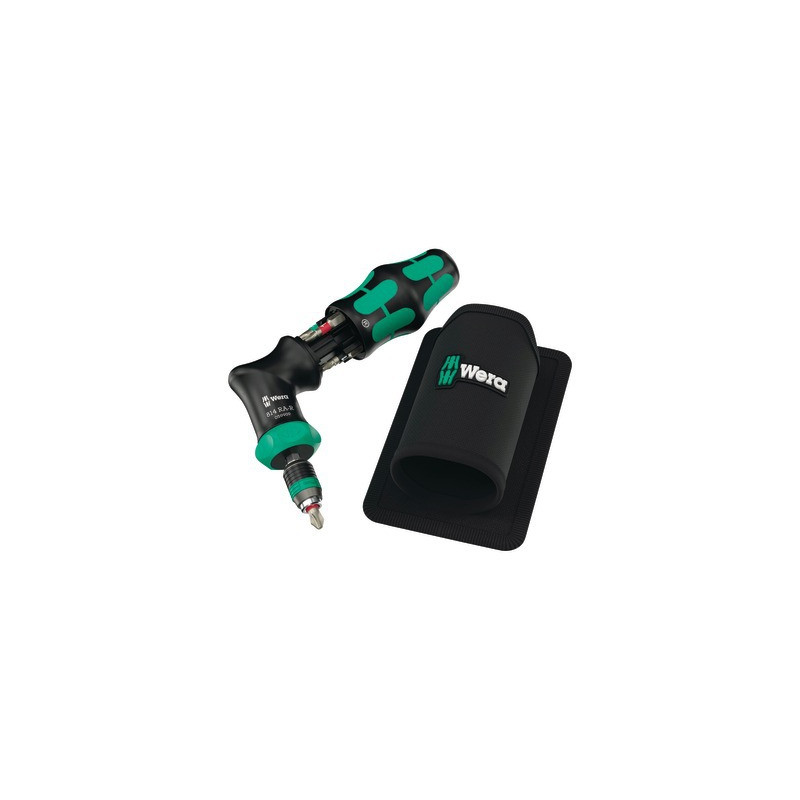 Kraftform Kompakt Pistol RA-R 1, 7 pièce- WERA - 05051535001