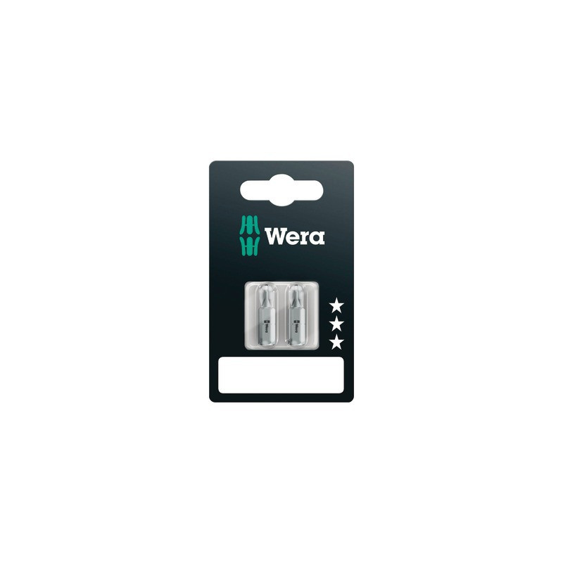 Embouts Z SB, PH 3 x 25 mm, 2 pièces- WERA - 05073306001