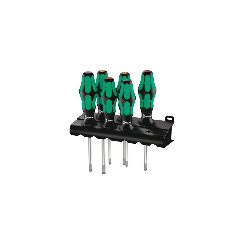Jeu de tournevis Kraftform Plus Lasertip- WERA - 05105622001