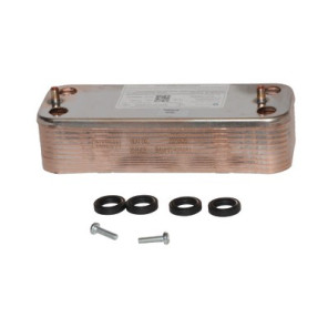 Intercambiador de placas (20 placas)- DIFF pour Saunier Duval - 0020105937