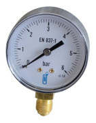 Manómetro 0 a 6 bar Ø 63mm- DIFF - 109463