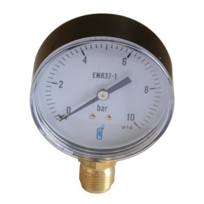Manómetro radial seco 0-10b Ø80 mm- DIFF - 109466