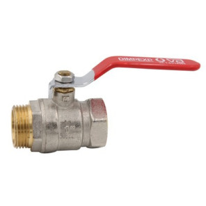 Válvula macho/hembra con empuñadura plana PN40 3/8"- DIMPEXP - 1152-38