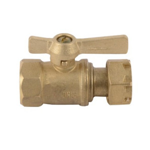 Válvula de corte antes / después del contador HH recta 3/4"- DIFF - 110161