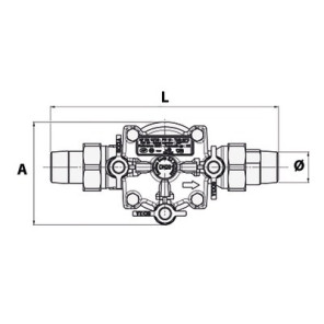 Desconector BA 2860 DN 15- SOCLA - 149B3880
