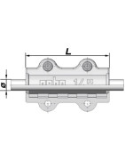 Abrazadera de reparación para acero largo DSL 21.3 (1/2")- GEBO - 01.252.28.01