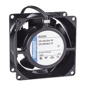 Ventilador axial de 12 W con aspa metálica- DIFF - 150641