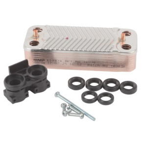 Intercambiador sanitario 16 placas- DIFF pour Chaffoteaux - 61302409-01