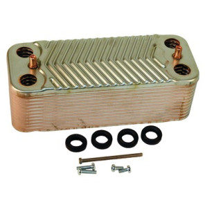 Intercambiador sanitario 24 placas- DIFF pour Chaffoteaux - 60000310
