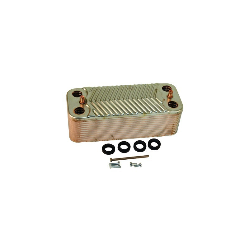 Intercambiador sanitario 24 placas- DIFF pour Chaffoteaux - 60000310