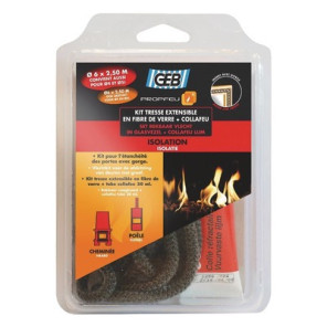 Kit trenza flexible en fibra vidrio y collafeu- GEB - 821592
