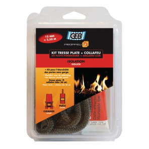 Kit trenza plana en fibra de vidrio y collafeu- GEB - 821593