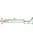 Sonda ionización- DIFF pour De Dietrich Chappée - S58254428 Sonda ionización- DIFF pour De Dietrich Chappée - S58254428