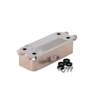 Intercambiador sanitario (19 placas)- DIFF pour Vaillant - 0020038572