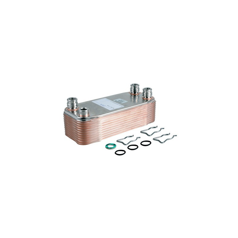 Intercambiador sanitario 20 placas- DIFF pour Vaillant - 065153