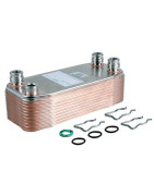 Intercambiador sanitario 20 placas- DIFF pour Vaillant - 065153