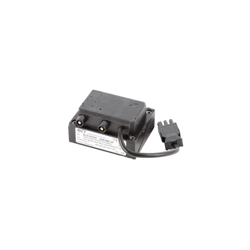 Transformador de encendido ZA23 075 E47- DIFF pour Weishaupt - 603088+140013110