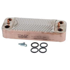 Intercambiador con placas 24/28- DIFF pour De Dietrich Chappée - S62775