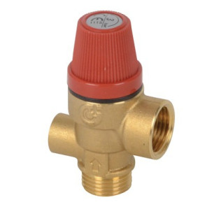 Válvula de seguridad H1/4" H1/2" M1/2" 3bars- DIFF - 40802