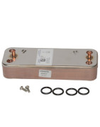 Intercambiador sanitario 14 placas- DIFF pour De Dietrich Chappée - 7672687