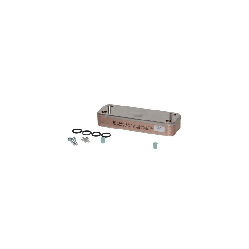 Intercambiador 12 placas - DIFF pour De Dietrich Chappée - 7693815