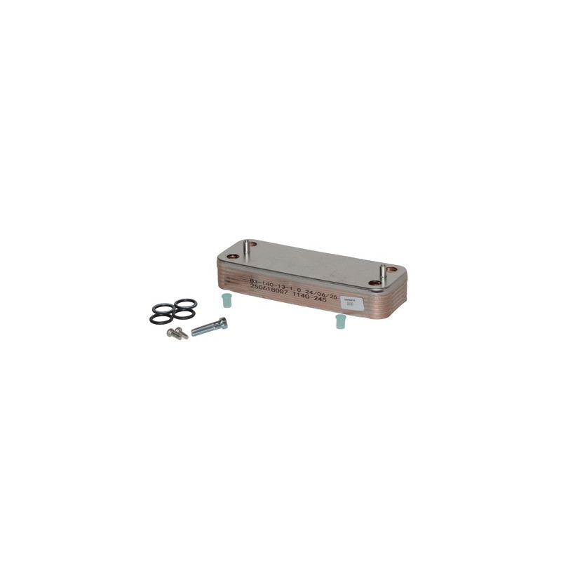 Intercambiador 12 placas - DIFF pour De Dietrich Chappée - 711612800