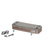 Intercambiador 12 placas - DIFF pour De Dietrich Chappée - 711612800