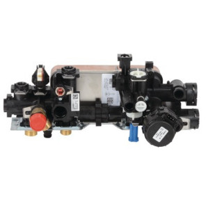 Grupo hidrÃ¡ulico con intercambiador de calor de 14 placas- DIFF pour De Dietrich Chappée - 711480400