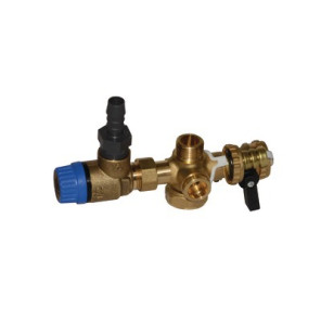 Bloc laiton soupape + vidange- DIFF pour Atlantic - 174439