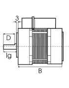 Motor quemador 60 .2.50M- DIFF pour Gaz Industrie - 1027011 Motor quemador 60 .2.50M- DIFF pour Gaz Industrie - 1027011