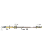 Termopar 750mm- DIFF pour AO Smith - Q335C 1023B Termopar 750mm- DIFF pour AO Smith - Q335C 1023B