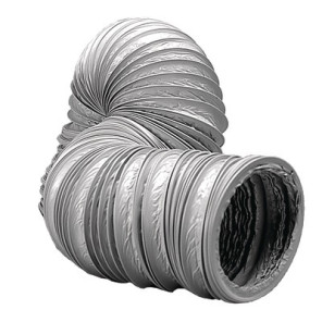 Gaine PVC souple Ø80mm x 6m en filet- DIFF - 50269