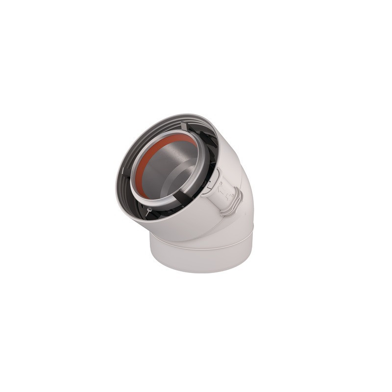 Codo 45° gas- UBBINK - 227201  - (X2)