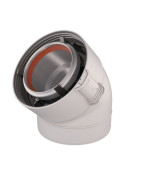 Codo 45° gas- UBBINK - 227201  - (X2)