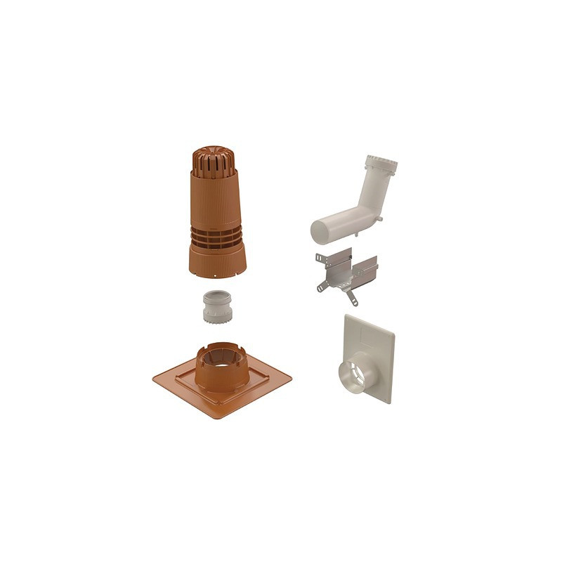Kit RENOLUX Ø80 ocre de système étanche C3/C9- UBBINK - 184445