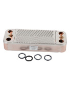 Intercambiador sanitario 14 plates- DIFF pour Chaffoteaux - 571646 Intercambiador sanitario 14 plates- DIFF pour Chaffoteaux - 571646