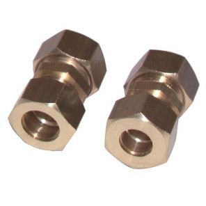 Racor de oliva recto tubo 12mm x tubo 10mm- DIFF - 601604  - (X2)