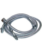 Flexible gasóleo H3/8" x M1/4 codo 90° lg 900mm- DIFF - 602178  - (X2)