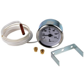 Termómetro redondo 0° a 120°C Ø56mm- DIFF - 606000