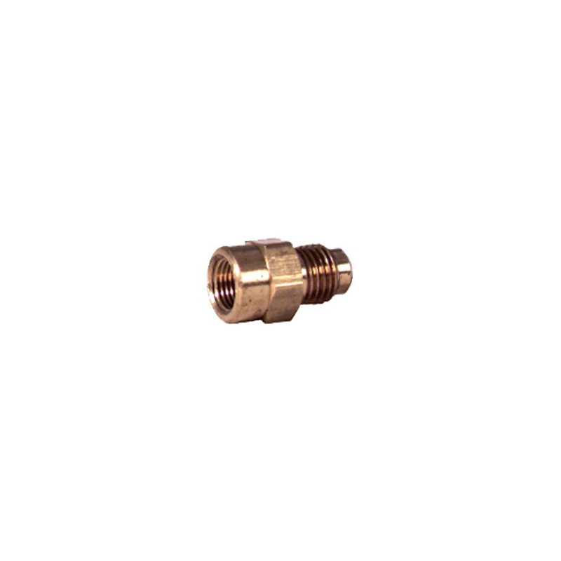 Reducción flare M3/8" x NPT F1/2"- DIFF - 608339  - (X6)