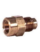 Reducción flare M3/8" x NPT F1/2"- DIFF - 608339  - (X6)