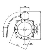 Motor AACO 60.2.75.32M- DIFF - 702105