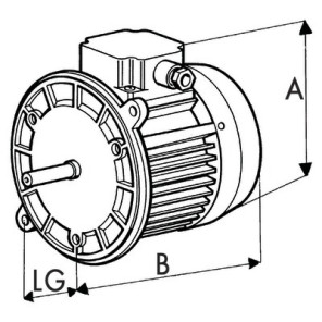 Motor quemador 135 2 370 TV- DIFF - 702382