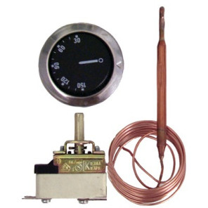 Acuastato con bulbo AB 224 L TU-F 30/90°- DIFF - 703411
