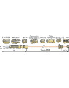 Termopar universal Tipo Q370A- HONEYWELL HOME - 340327