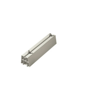 Soporte suelo plástico blco 450x80x80 +4 tornillos- DIFF - 806335  - (X2)