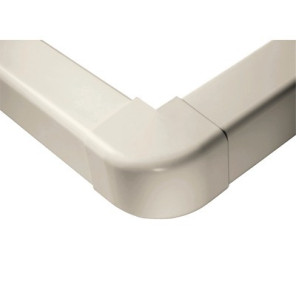 Ángulo externo 110x75 blanco puro 9010- DIFF - 806366  - (X6)