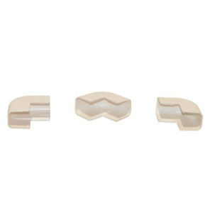 Angle extérieur goulotte condensat 25x25- DIFF - 807703  - (X20)